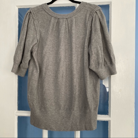 Marc by Marc Jacobs Soft Grey Wool and Rabbit Hair Top - Picture 5 of 6